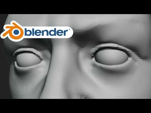 How To Sculpt The Eyes In Blender - Tutorial