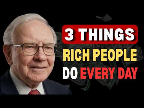 Warren Buffett: 3 Things Rich People Do Every Day That Quietly Build Wealth