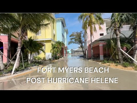 Fort Myers Beach Post Hurricane Helene Update - Friday, September 27th