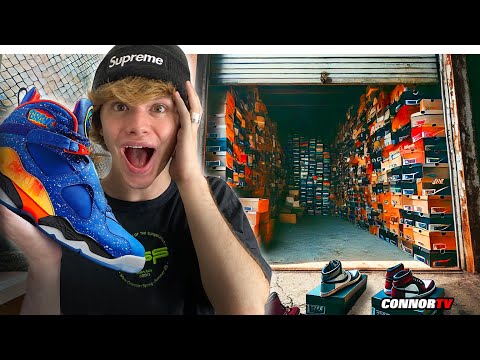 I Bought an ABANDONED STORAGE UNIT full of SNEAKERS! Crazy Profit
