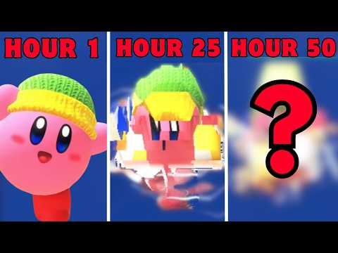 Falling For 50 Hours Straight in Kirby & The Forgotten Land - Challenge