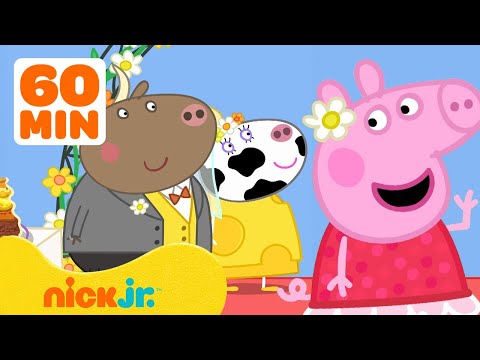 Peppa Pig's Wedding Adventures! 🐷 | 60 Minute Compilation | Nick Jr.