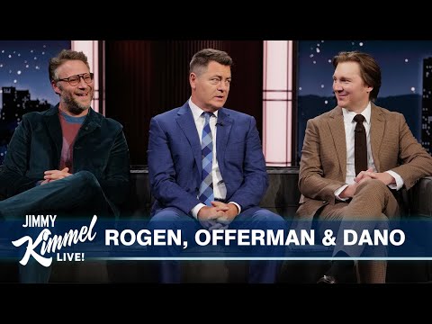 Paul Dano, Nick Offerman & Seth Rogen on Nude Scenes, First Screen Names & Dumb Money