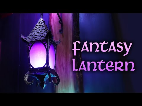 Making a Whimsical LANTERN (with Realistic Fire Effect)!