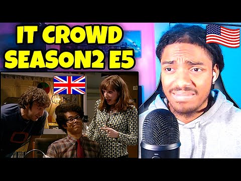 MOSS INVENTS SOMETHING.. 😂 | AMERICAN REACTS to The IT Crowd S2E5 “Smoke and Mirrors”