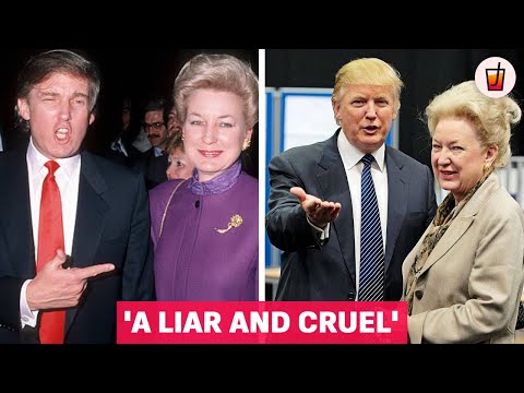 Why Donald Trump's Sister Called Him A "Liar" And "Cruel" 🥤 RumourJuice