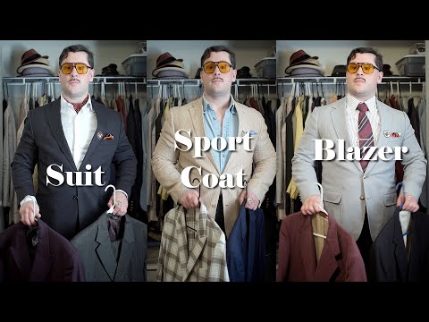 Suit vs Sport Coat vs Blazer