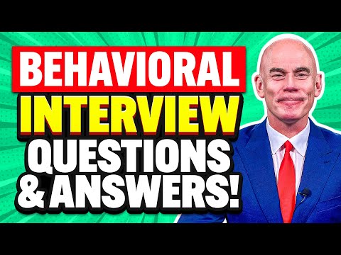 BEHAVIOURAL INTERVIEW QUESTIONS and ANSWERS! (The STAR TECHNIQUE!)