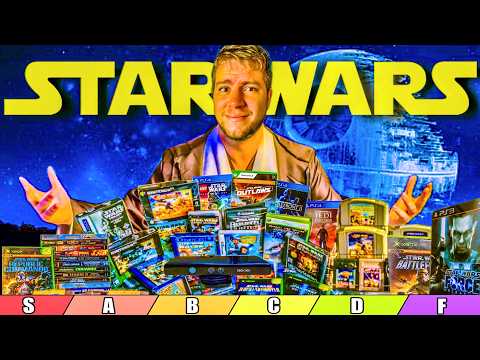 I Played and Ranked Every Star Wars Game EVER
