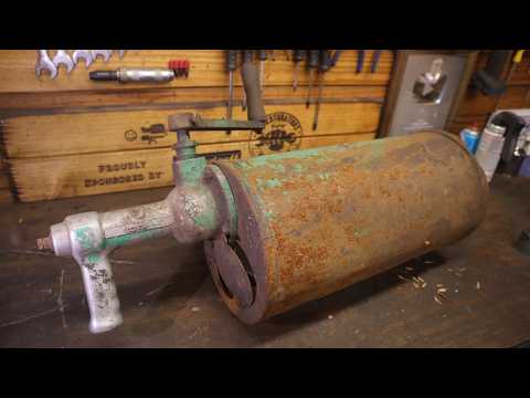 Can I fix this Vintage Green BP Motor Oil Pump?