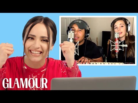 Sofia Carson Watches Fan Covers on YouTube | Glamour