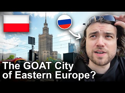 First time in WARSAW Poland 🇵🇱 - Russian Shocked!