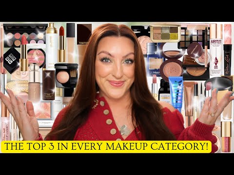 MY TOP 3 IN EVERY MAKEUP CATEGORY 2025 | The Best Makeup I Have EVER Tried!