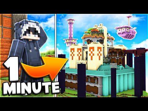 Minecraft, aber JEDE MINUTE = RANDOM STRUKTUR SPAWNT (Extremes Chaos!)