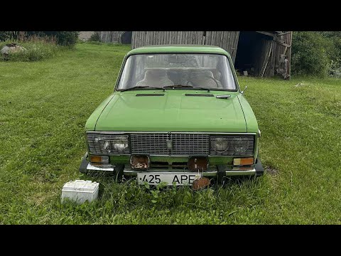Starting VAZ 2106 After 8 Years + Test Drive