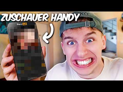 Ich kontrolliere die Handys meiner Zuschauer (Fehler)