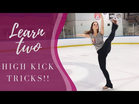 Learn Two Fun High Kicks for a Solo Figure Skater