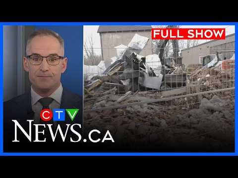 Building in Ayr demolished and carting out the trash | CTV News Kitchener at Six for March 3, 2026