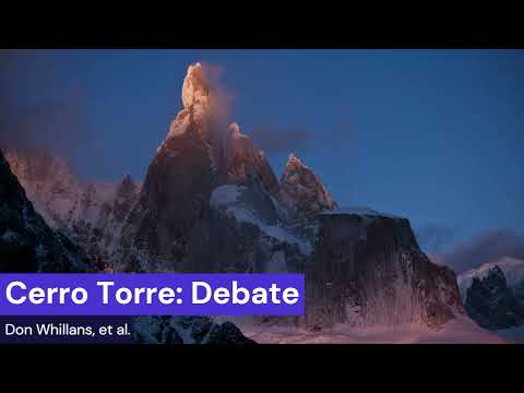 Cerro Torre debate, Don Whillans et al