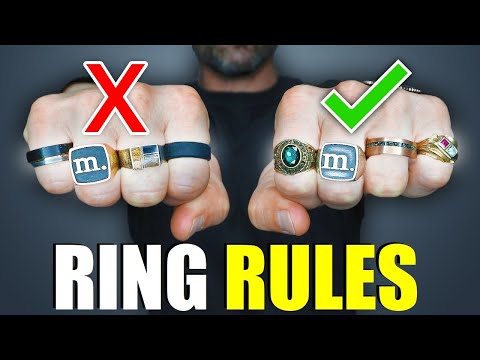 How to PROPERLY Wear Rings as a Man! (8 Ring Wearing Rules + Meaning & Symbolism)