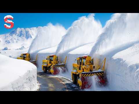 Powerful Snow Blowers & Removal Machines | Challenging snow-clearing moments #1
