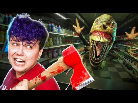 Работаю НОЧЬЮ в АДСКОМ МАГАЗИНЕ (7 ночей)