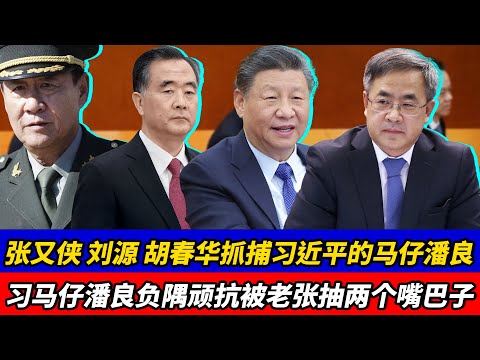 敢玩枪：张又侠 刘源 胡春华抓捕习近平的马仔潘良，马兴瑞为了自保供认不讳， 习马仔潘良负隅顽抗被老张抽两个嘴巴子，反拷直接带走！