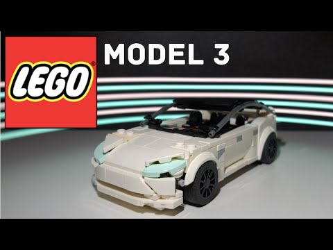LEGO Tesla Model 3 | How I built it