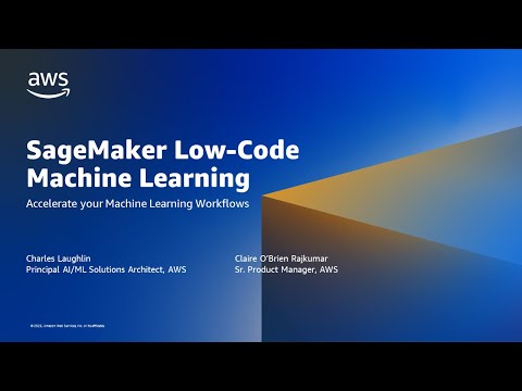 Accelerate your ML journey with Amazon SageMaker low-code ML tools - AWS Virtual Workshop