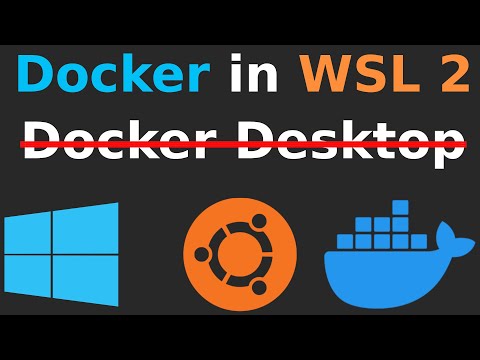 Install Docker in WSL 2 without Docker Desktop