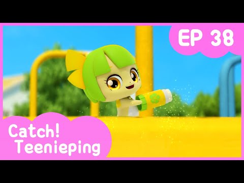 [Catch! Teenieping] Ep.38 STUCK WITH LENA 💘