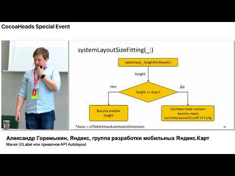 Магия UILabel или приватное API Autolayout – Александр Горемыкин