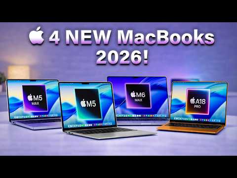 EVERY MacBook Coming in 2026 - They're INSANE!