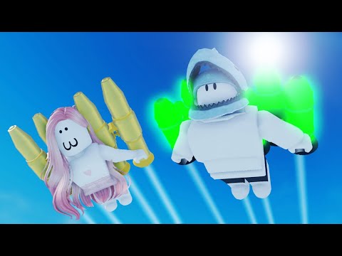 [로블록스] 최신형 슈퍼 제트팩으로 하늘을 미사일처럼 빠르게 날아요!! (Skydive Off A Tower) - 민또 경또 -