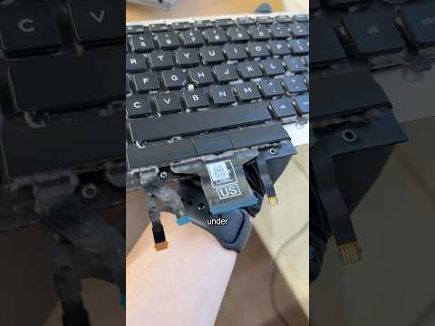 Deep Cleaning a Laptop! Dell Precision  3551 #tech #pc #technology #shorts