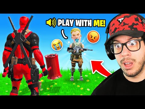 I made a kid cry in Fortnite..