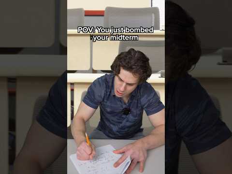 Knowing You Failed Your Midterm🥲