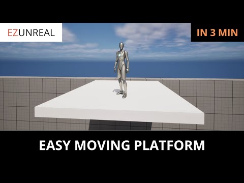 Unreal Engine 5 Tutorial: Easy Way to Animate Objects - Moving Platforms, Elevators Etc.