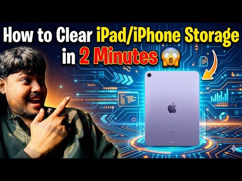 iPad/iphone Storage Problem Solved😲 How to clear storage in iPad/iPhone?