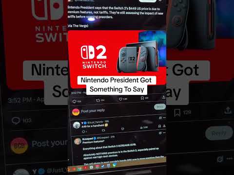 Did you hear the news about that Nintendo switch 2?? Good old USA #nintendo #switch