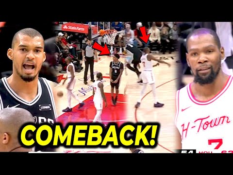 DURANT VS WEMBY! Napasuntok sa nangyari si KD, inangasan pa ng Fil-Am Dylan Harper panis si KD!