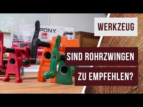 Sind Rohrzwingen eine sinnvolle und günstige Alternative zu teuren Korpuszwingen?