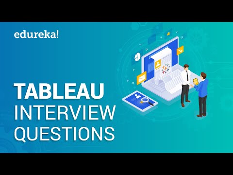 Tableau Interview Questions & Answers | Tableau Career Path | Tableau Jobs | Edureka