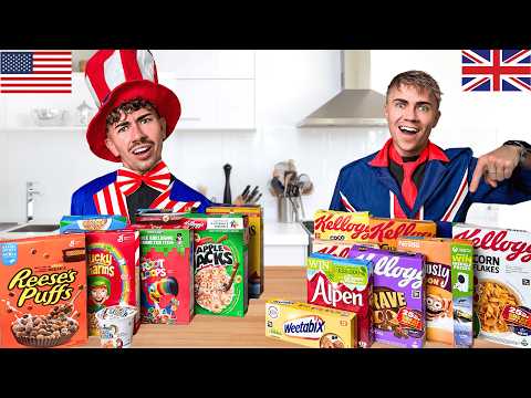 We Tried The Most Popular Cereals: UK vs USA