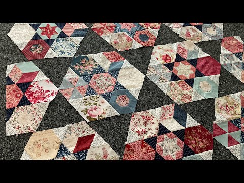 Part 3 The Goslings quilt #sewbecurated let’s get started.#handstitchedquilt #slowstitching