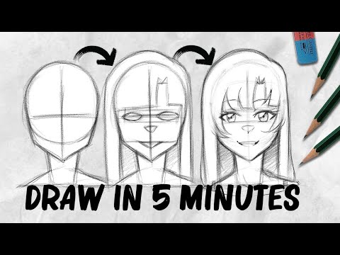 How to draw a face | GIRL VERSION | DrawlikeaSir