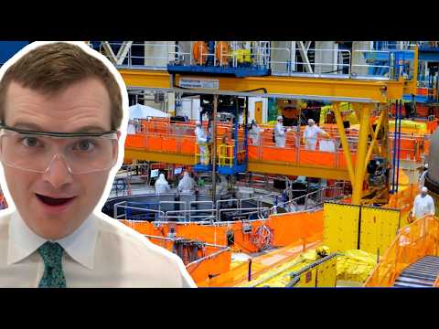 Moving Nuclear Fuel with a Submarine Crane - Nuclear Engineer Reacts to Smarter Every Day