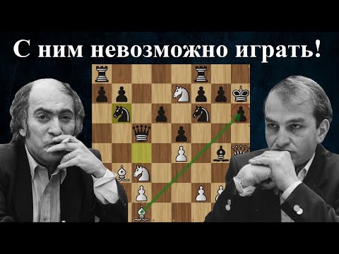 Михаил Таль жертвует качество Белявскому и разрывает короля! Шахматы