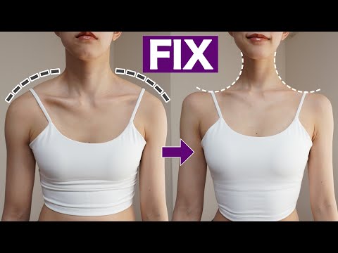 [6 minutes] Make a beautiful back, shoulders and neck! Easy exercise that you can sit down