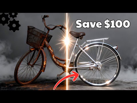 Save $100 by restoring an old, discarded bicycle